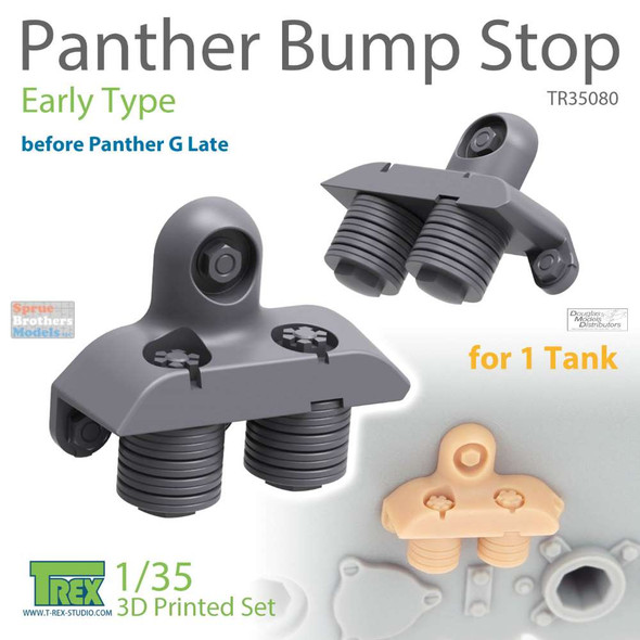 TRXTR35080 1:35 TRex - Panther Bump Stop Early Type