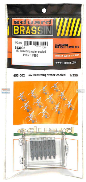 EDU653002 1:350 Eduard Brassin PRINT M2 Browning Water Cooled Machine Guns