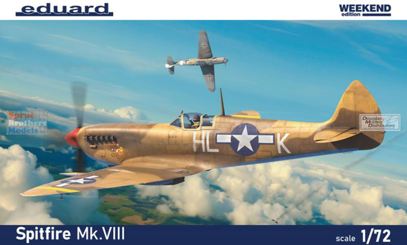 EDU07460 1:72 Eduard Spitfire F Mk.IX Weekend Edition - Sprue