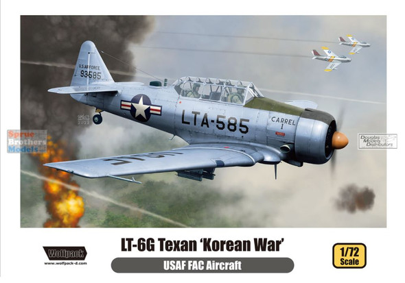 WPD17211 1:72 Wolfpack LT-6G Texan 'Korean War'