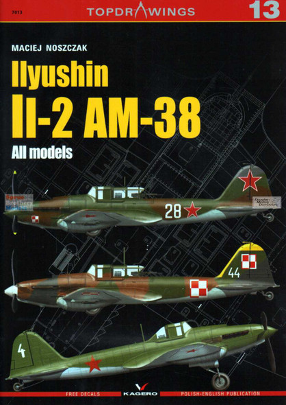 KAG07013 Kagero Topdrawings – Ilyushin IL-2 AM-38 [All Models]
