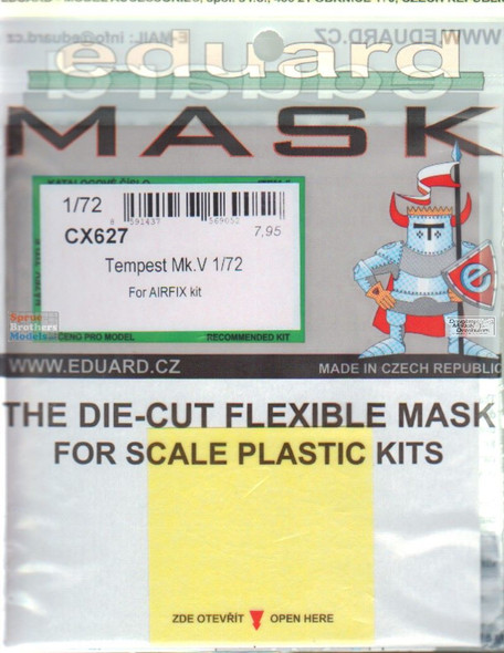 EDUCX627 1:72 Eduard Mask - Tempest Mk.V (AFX kit)