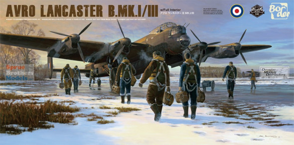 BDMBF010 1:32 Border Model Avro Lancaster B Mk.I/III with Full Interior