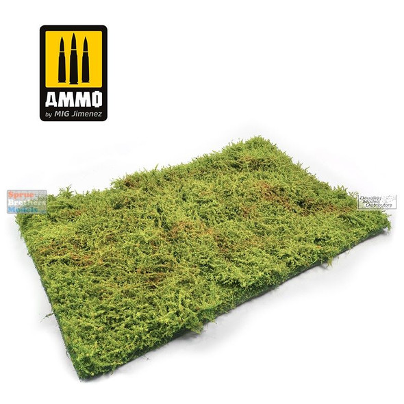 AMM8362 AMMO by Mig Diorama Base - Wilderness Fields with Bushes (Spring)