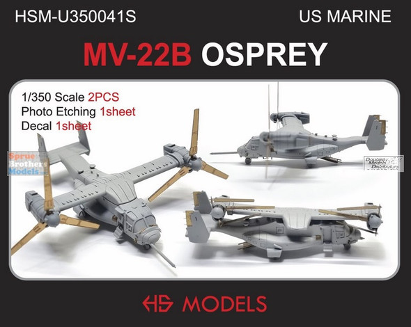 HSM350041 1:350 HS Models US Marines MV-22B Osprey