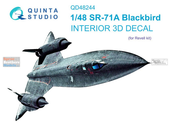 RMX855720 1:48 Revell SR-71A Blackbird - Sprue Brothers Models LLC