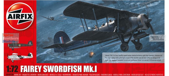 AFX04053B 1:72 Airfix Fairey Swordfish Mk I