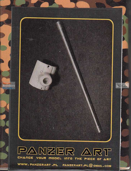 PZAGB35018 1:35 Panzer Art Gun Barrel - T-34/85 Mantlet with ZiS-53 Gun (Zavod 183)