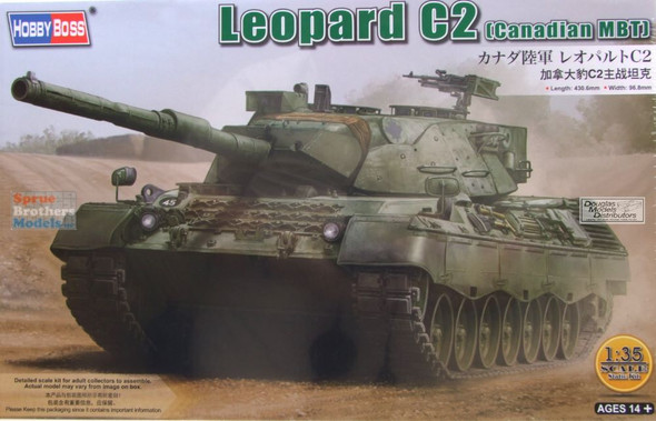 HBS84503 1:35 Hobby Boss Leopard C2 Canadian MBT