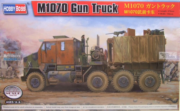 HBS85525 1:35 Hobby Boss M1070 Gun Truck