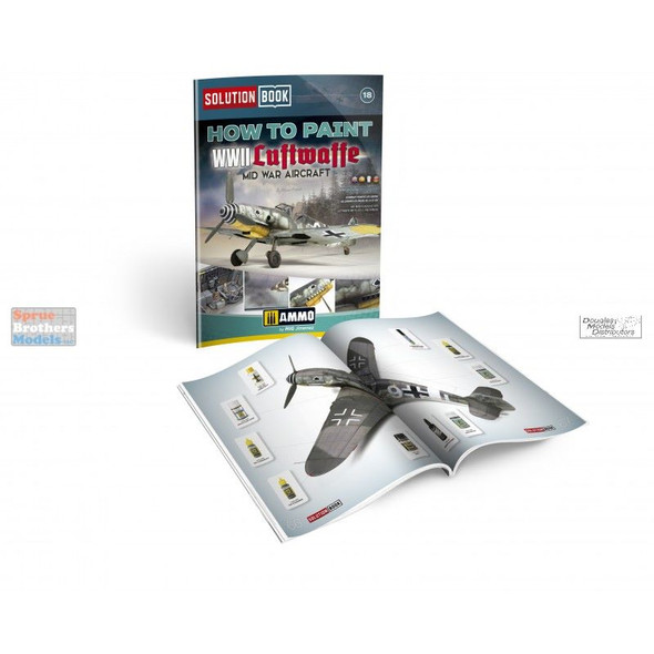 AMM7726 AMMO by Mig Solutions Box - WW2 Luftwaffe Mid War Aircraft Colors and Weathering System