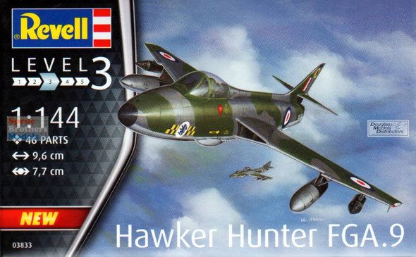 RVG03833 1:144 Revell Germany Hawker Hunter FGA.9