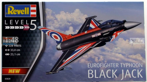 RVG03820 1:48 Revell Germany Eurofighter Typhoon Black Jack