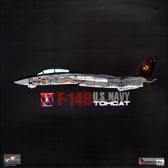 JCW72F14010 1:72 JC Wings Military F-14B Tomcat VF-11 Red Rippers 'Thanks for the Ride' 2005 (pre-painted/pre-built)