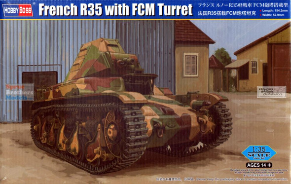 HBS83894 1:35 Hobby Boss French R35 with FCM Turret