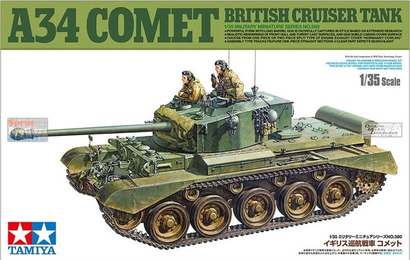 TAM35380 1:35 Tamiya A34 Comet British Cruiser Tank