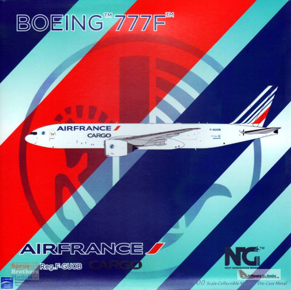 NGM72012 1:400 NG Model Air France Cargo B777F Reg #F-GUOB (pre-painted/pre-built)