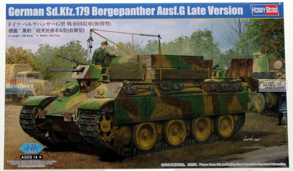 HBS84554 1:35 Hobby Boss Sd.Kfz.179 Bergepanther Ausf.G Late