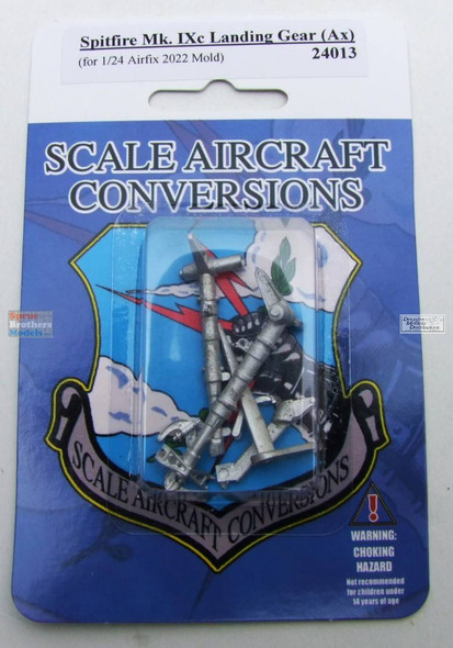 SAC24013 1:24 Scale Aircraft Conversions - Spitfire Mk.IXc Landing Gear (AFX kit)