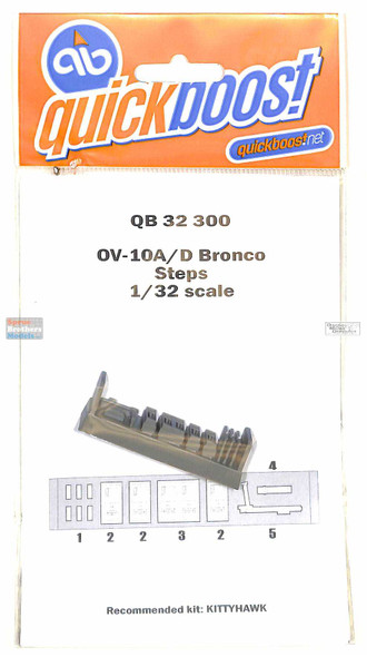 QBT32300 1:32 Quickboost OV-10A OV-10D Bronco Steps (KTH kit)