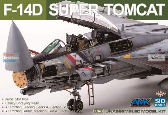 AMKK48003 1:48 AMK/Sio Models F-14D Tomcat