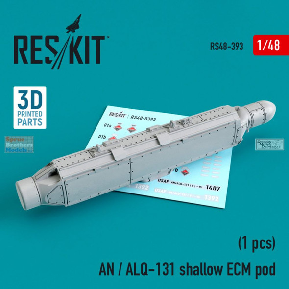 RESRS480393 1:48 ResKit AN/ALQ-131 Shallow ECM Pod