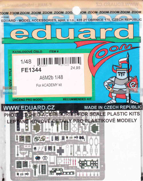 EDUFE1344 1:48 Eduard Color Zoom PE - A6M2b Zero (ACA kit)
