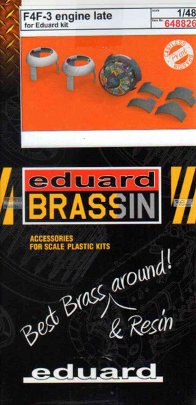 EDU648826 1:48 Eduard Brassin PRINT - F4F-3 Wildcat Engine Late (EDU kit)