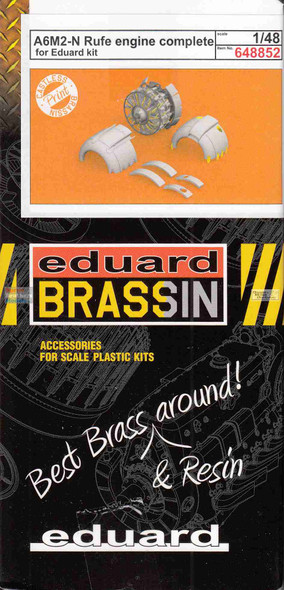 EDU648852 1:48 Eduard Brassin PRINT - A6M2-N Rufe Engine Complete (EDU kit)