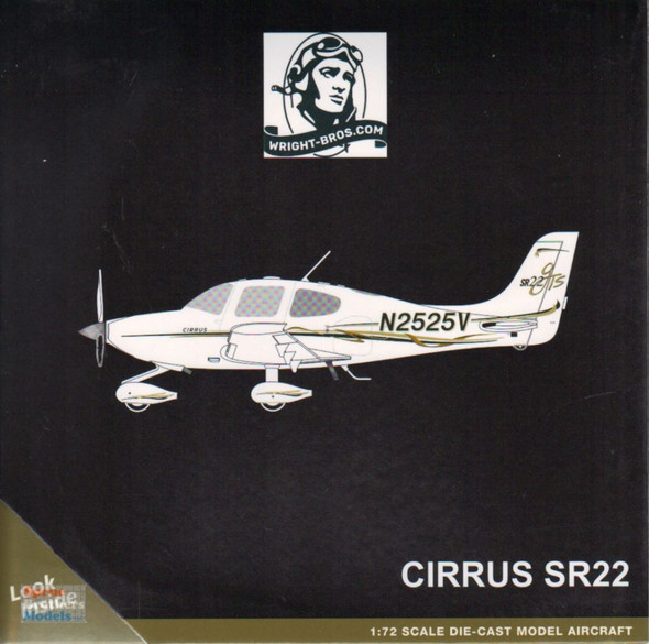 GEMGG013 1:72 Gemini Cirrus SR22 Reg #N2525V (pre-painted/pre-built)