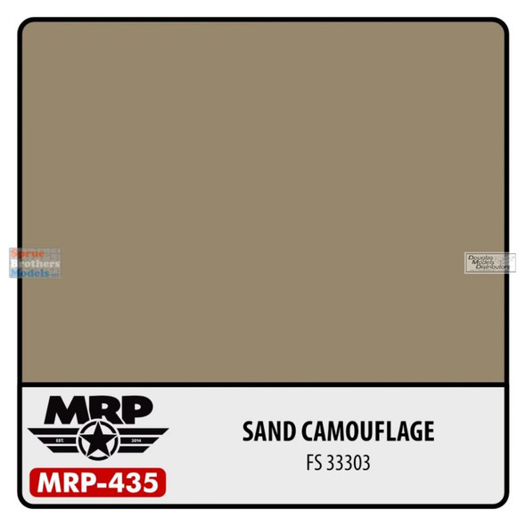 MRP435 MRP/Mr Paint - Sand Camouflage FS33303 30ml (for Airbrush only)