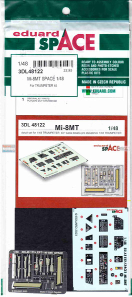 EDU3DL48122 1:48 Eduard SPACE - Mi-8MT Hip (TRP kit)