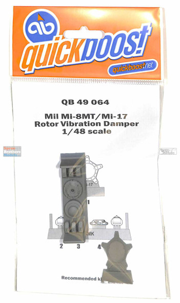 QBT49064 1:48 Quickboost Mi-8MT Mi-17 Hip Rotor Vibration Damper (AMK kit)