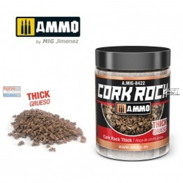 AMM8422 AMMO by Mig Cork Rock - Thick 100ml