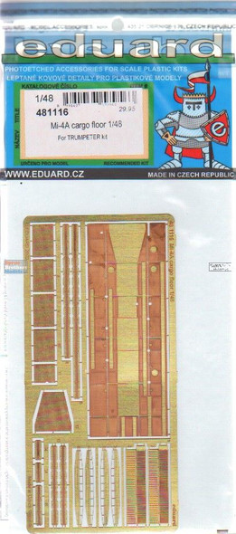 EDU481116 1:48 Eduard PE - Mi-4A Hound Cargo Floor (TRP kit)