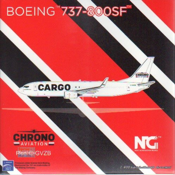 NGM58142 1:400 NG Model Chrono Aviation B737-800SF Reg #C-GVZB (pre-painted/pre-built)