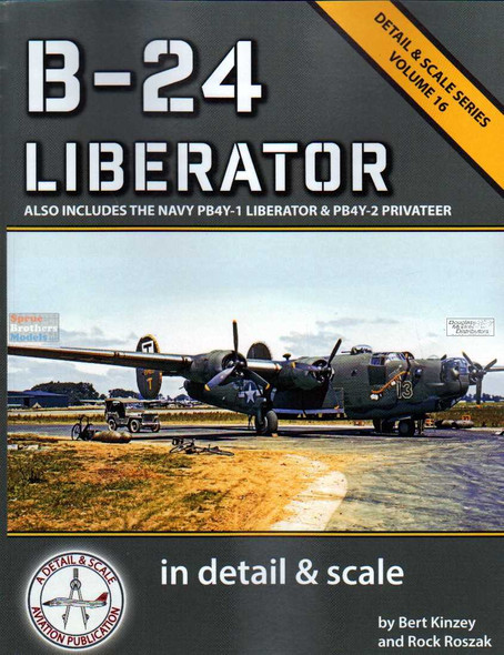 DAS6537 Detail & Scale Books - B-24 Liberator