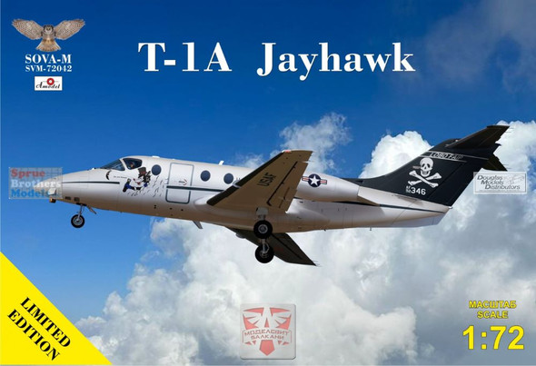 MDVSV72042 1:72 Modelsvit SOVA-M USAF T-1A Jayhawk Jet Trainer