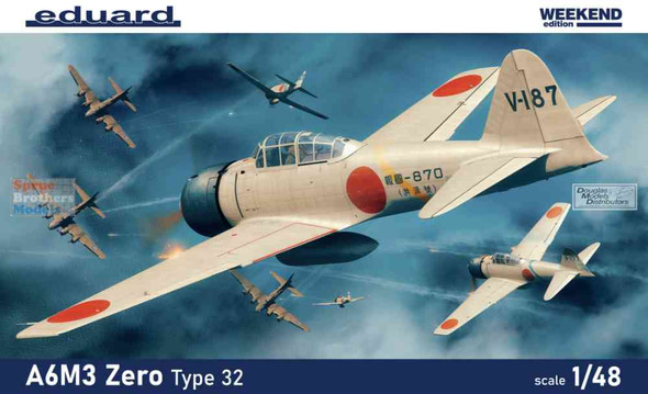 EDU84191 1:48 Eduard A6M3 Zero Type 32 Weekend Edition