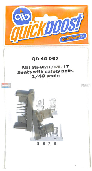 QBT49067 1:48 Quickboost Mi-8MT Mi-17 Hip Seats with Safety Belts