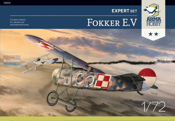 ARM70012 1:72 Arma Hobby Fokker E.V (Expert Set)