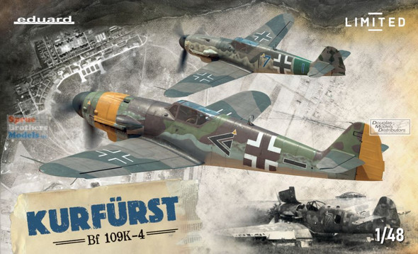 EDU11177 1:48 Eduard Bf109K-4 Kurfurst [Limited Edition]