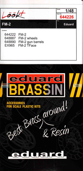 EDU644226 1:48 Eduard LookPlus - FM-2 Wildcat Detail Set (EDU kit)