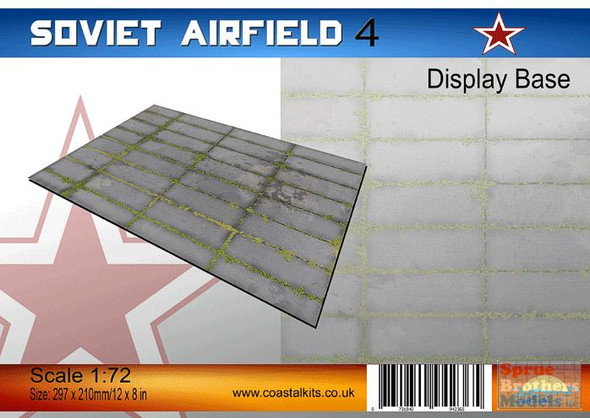 CKS0244-72 1:72 Coastal Kits Display Base - Soviet Airfield 04
