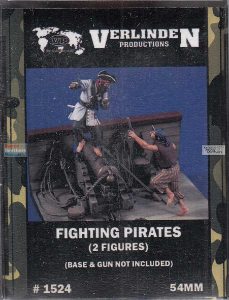 VERN1524 1:35 Verlinden Fighting Pirates (2 figures)