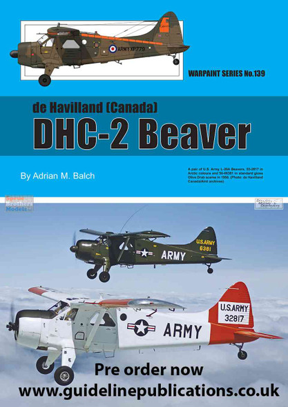 WPT139 Warpaint Books - de Havilland (Canada) DHC-2 Beaver