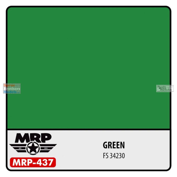 MRP437 MRP/Mr Paint - Green FS34230 30ml (for Airbrush only)