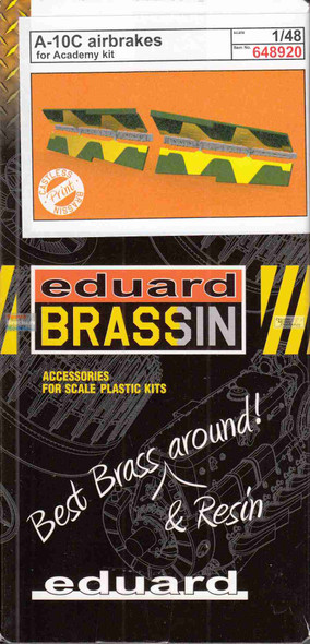 EDU648920 1:48 Eduard Brassin Print - A-10C Thunderbolt II Airbrakes (ACA kit)