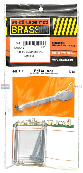 EDU648912 1:48 Eduard Brassin Print - F-4E Phantom II Tail Hook (MNG kit)