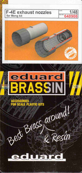 EDU648908 1:48 Eduard Brassin Print - F-4E Phantom II Exhaust Nozzles (MNG kit)
